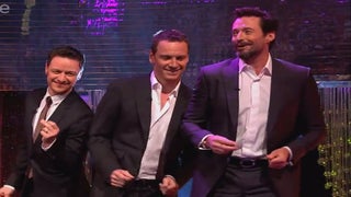 Hugh Jackman, Michael Fassbender and James McAvoy Dance to ‘Blurred Lines’ – And It’s Sexy as Hell (Video)