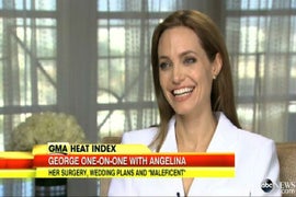 Angelina Jolie on a Future in Politics: ‘If I Thought I’d Be Effective, I Would’ (Video)