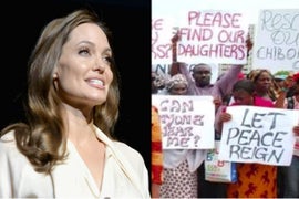 Angelina Jolie Joins Stars Speaking Out Against Nigerian School Girl Kidnappings (Video)