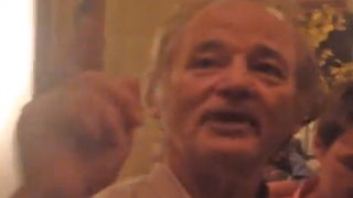 Bill Murray Surprises Bachelor Party With Impromptu Speech About Life (Video)