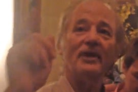 Bill Murray Surprises Bachelor Party With Impromptu Speech About Life (Video)