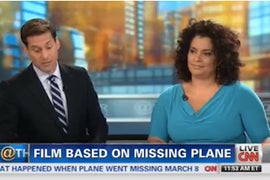 CNN Anchors Slam Filmmaker for Shopping Missing Malaysia Flight 370 Movie (Video)