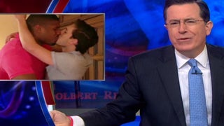 Stephen Colbert Penalizes Michael Sam for ‘Holding,’ ‘Unnecessary Tenderness’ (Video)