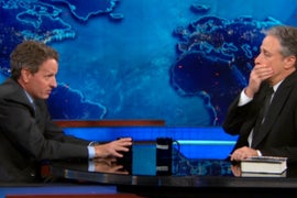 Timothy Geithner to Jon Stewart: Bailout Was ‘Deeply Unfair’ (Video)