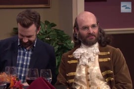 Will Forte Is Jennjamin Franklin, Weirdest Blind Date Ever, on ‘Late Night’s’ ‘Second Chance Theatre’ (Video)