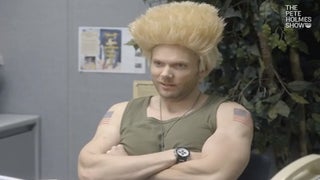 Joel McHale Interviews for Job as Street Fighter’s Guile (Video)