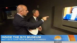 Matt Lauer Gets First Look Inside 9/11 Museum With Former Mayor Bloomberg (Video)