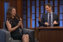 Maya Rudolph Serenades Seth Meyers with Lost ‘SNL’ Song (Video)