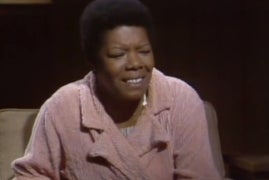 Watch Maya Angelou’s Devastating Monologue for Richard Pryor’s Special (Video)
