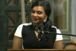 Mindy Kaling Drops Jokes – and a Little Knowledge – on Harvard Law School Grads (Video)