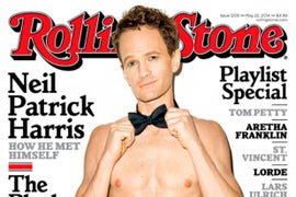 Neil Patrick Harris Gets Nearly Naked on Rolling Stone Cover (Photo)