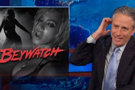 Jon Stewart Mocks Bill O’Reilly’s Link Between Beyonce and Pregnancy (Video)