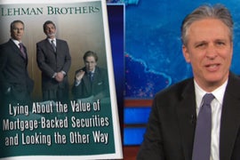 Jon Stewart: It’s a Tie in Wall Street, Occupy Wall Street Prison Sentences (Video)