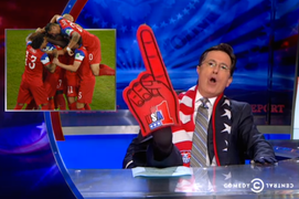Stephen Colbert Celebrates America’s World Cup Win By Trashing Soccer (Video)