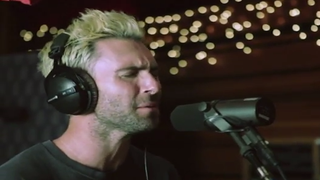 Adam Levine and His Bleach Blonde Hair Sing a Sad Song for ‘Begin Again’ (Video)