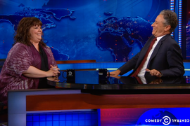 Jon Stewart and Melissa McCarthy Spent a Long Time Talking About Mr. Peanut on ‘The Daily Show’ (Video)