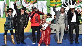 Shakira, Wyclef Jean, Rihanna Add Star Power to Final Day of World Cup (Photos)