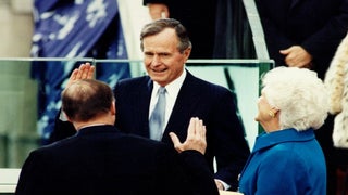 CNN Airing Doc on First President Bush Funded by His Presidential Library (Exclusive)