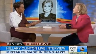 Hillary Clinton Gets Grilled by Robin Roberts Over ‘Dead Broke’ Comments (Video)
