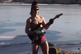 ‘Big Brother’ Star Hayden Voss Performs Nearly Nude Parody of Kanye West and Jay Z Song (Video)