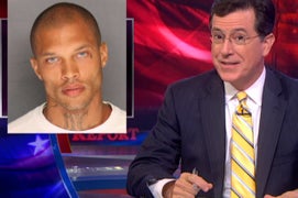 Stephen Colbert: Handsome Felon Jeremy Meeks Proves Prisons Need Makeovers (Video)