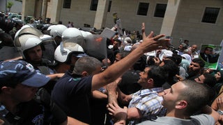 CNN Camera Crew Roughed Up by Palestinian Police
