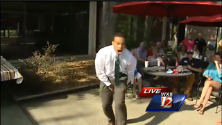 Reporter Splits Pants and Injures Pride on Live TV (Video)