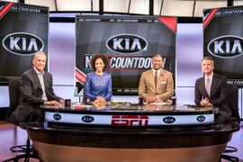 ESPN ‘NBA Countdown’ Host Teases Heat-Spurs Rematch: ‘Flip a Coin’
