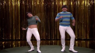 Jennifer Lopez Challenges Jimmy Fallon’s ‘Tight Pants’ Supremacy (Video)