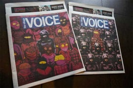 Village Voice Staff Stages Lunchtime Protest Over Bad Pay, Dwindling Benefits and ‘Sh-t’ Coffee