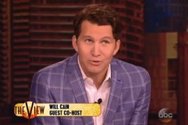 ‘View’ Guest Host Will Cain and Whoopi Goldberg Fight Over Whether Hillary Clinton Smoked Pot (Video)