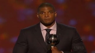Michael Sam Gives Emotional Speech After Receiving Arthur Ashe Courage Award at ESPYs (Video)
