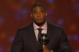 Michael Sam Gives Emotional Speech After Receiving Arthur Ashe Courage Award at ESPYs (Video)