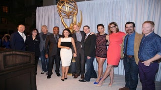 TV Presidents Kevin Spacey, Julia Louis Dreyfus Tangle With ‘Fargo’s’ Billy Bob Thornton at Emmy Nominees Party