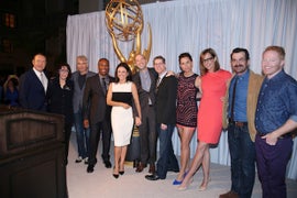 TV Presidents Kevin Spacey, Julia Louis Dreyfus Tangle With ‘Fargo’s’ Billy Bob Thornton at Emmy Nominees Party