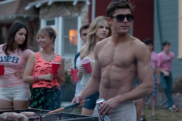 Zac Efron Goes Shirtless in New Neighbors Still