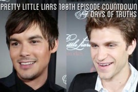 ‘Pretty Little Liars’ 100th Episode Countdown: Keegan Allen and Tyler Blackburn on Their Season 5 Bromance (Video)