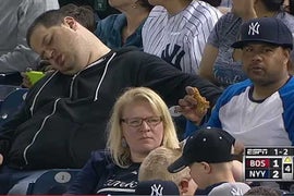 Napping Yankees Fan Sues ESPN for $10 Million (Video)