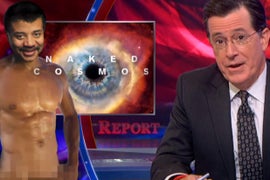 Stephen Colbert Can’t Wait Until All TV Is Naked (Video)