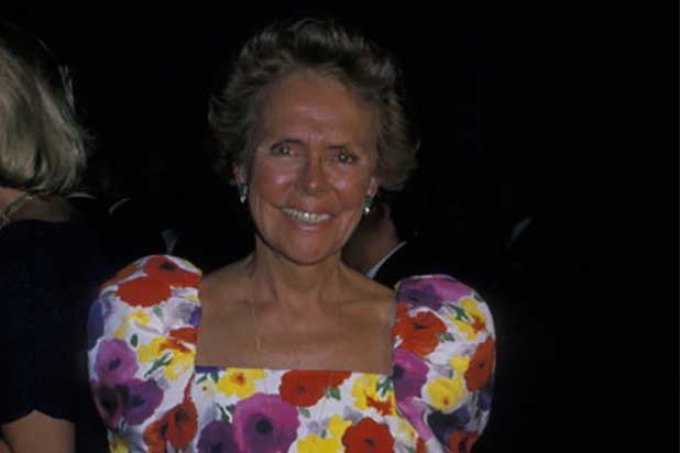 Eileen Ford pictured in 2000.
