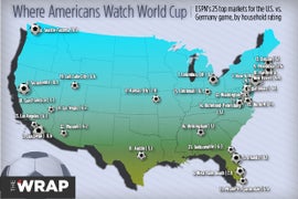 World Cup Fever Still Contained Mostly to Coasts (Infographic)