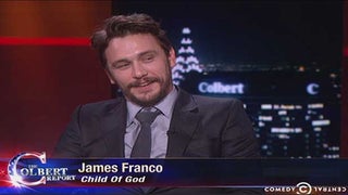 James Franco Tries Penetrating Stephen Colbert’s Political Facade (Video)