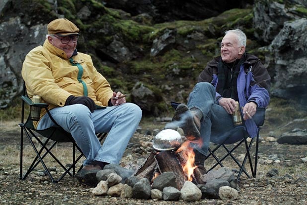 Earl Lynn Nelson and Paul Eenhoorn star in Land Ho