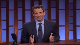 Seth Meyers Makes Plea for LeBron James to Sign With ‘Late Night’ (Video)
