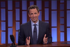 Seth Meyers Makes Plea for LeBron James to Sign With ‘Late Night’ (Video)