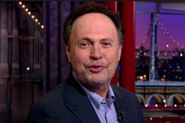 Billy Crystal Crashes David Letterman’s Monologue With an Emmy Agenda (Video)