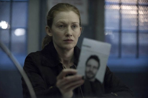 Mireille Enos stars in The Killing Mireille Enos stars in The Killing