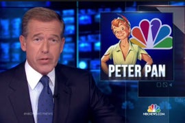 Brian Williams Announces Daughter’s ‘Peter Pan’ Casting With Embarrassing Photo (Video)