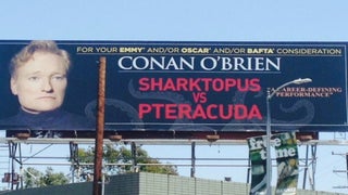 Conan Billboard Seeks Emmy for ‘Sharktopus Vs. Pteracuda’