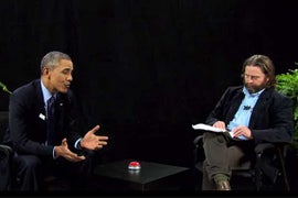 President Obama and Zach Galifianakis Nab Emmy Nomination for ‘Between Two Ferns’